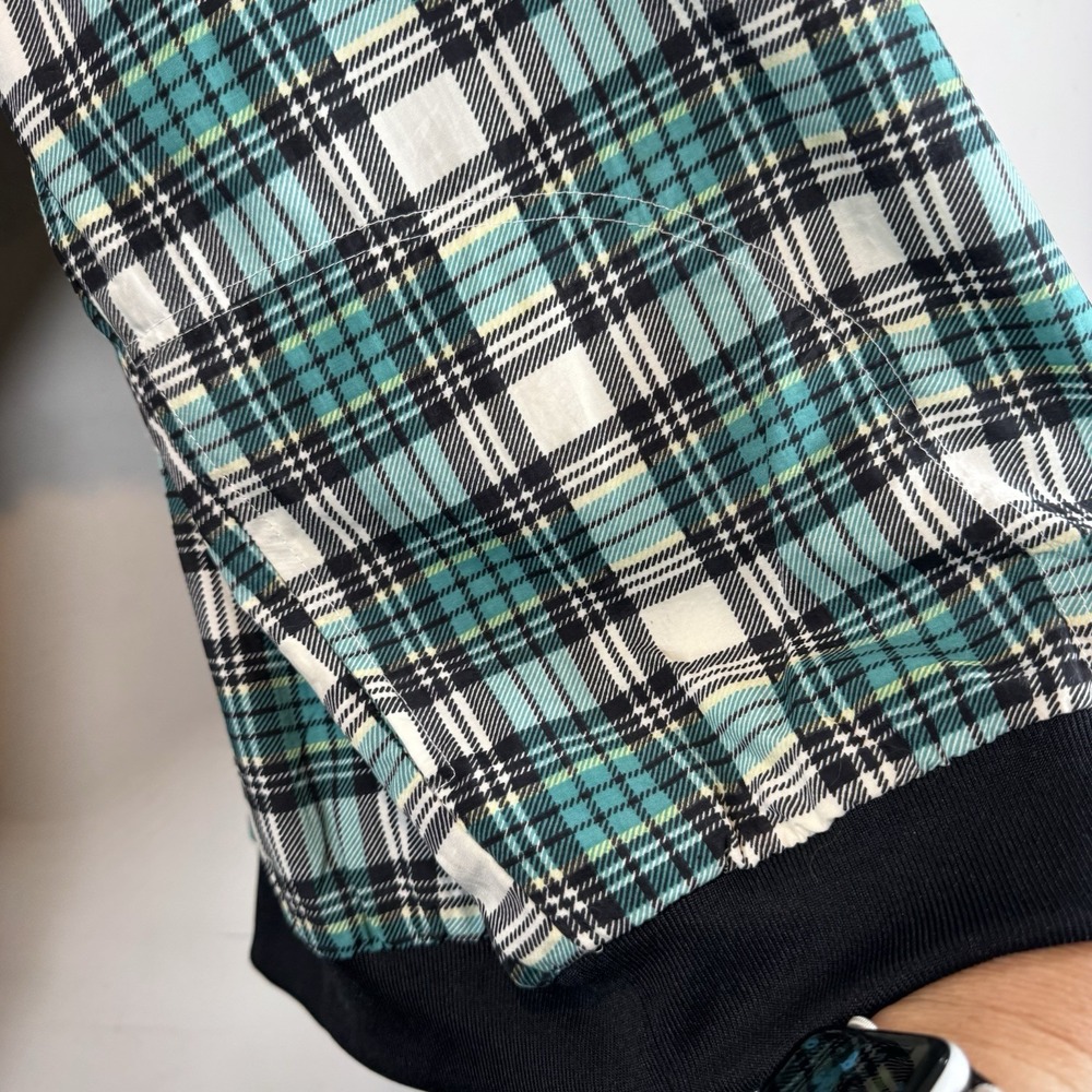 Winner Mate Golf Collection Monterey Peninsula CC Pebble Beach Pullover Plaid M - Picture 13 of 16